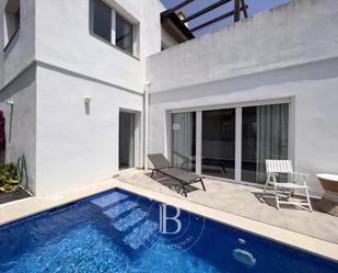 Swimming pool of House or chalet for sale in Pineda de Mar  with Air Conditioner, Heating and Terrace