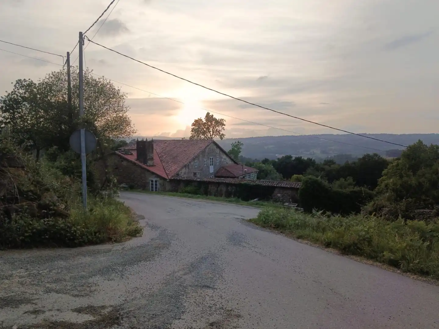 Vista exterior de Finca rústica en venta en A Estrada 