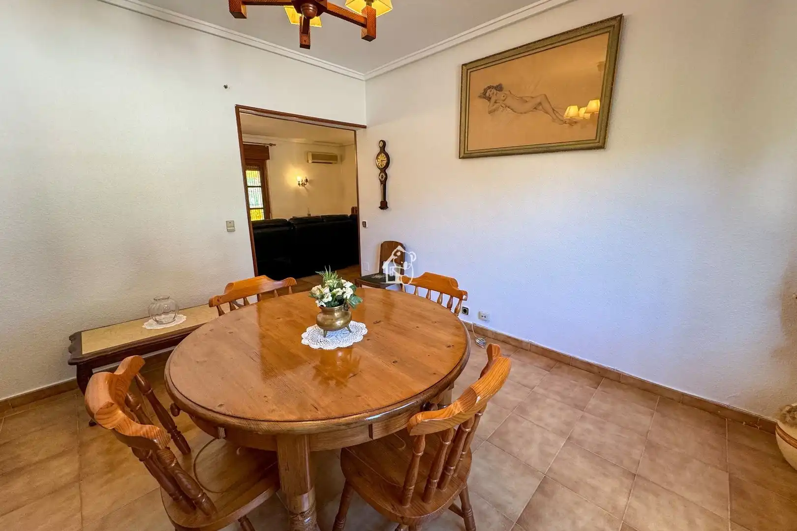 Comedor de Casa o chalet de alquiler en Rojales con Aire acondicionado, Jardín privado y Terraza