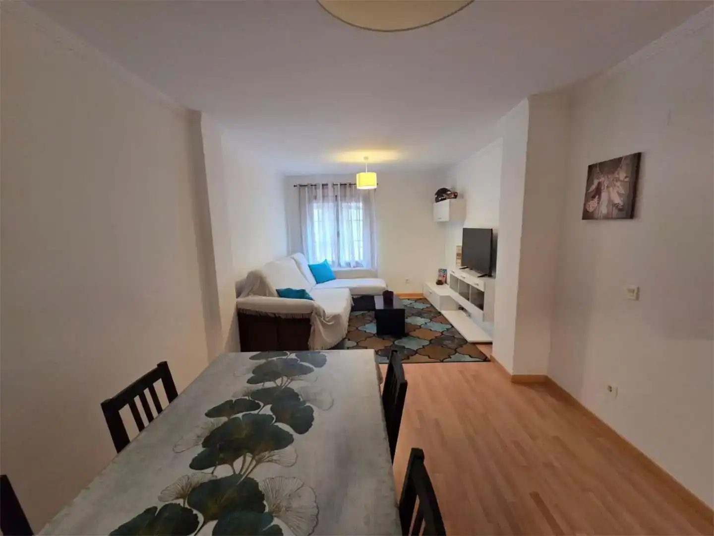 Sala de estar de Piso en venta en Monda con Parquet y Amueblado