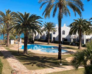 Piscina de Casa adosada en venda en Dénia amb Terrassa