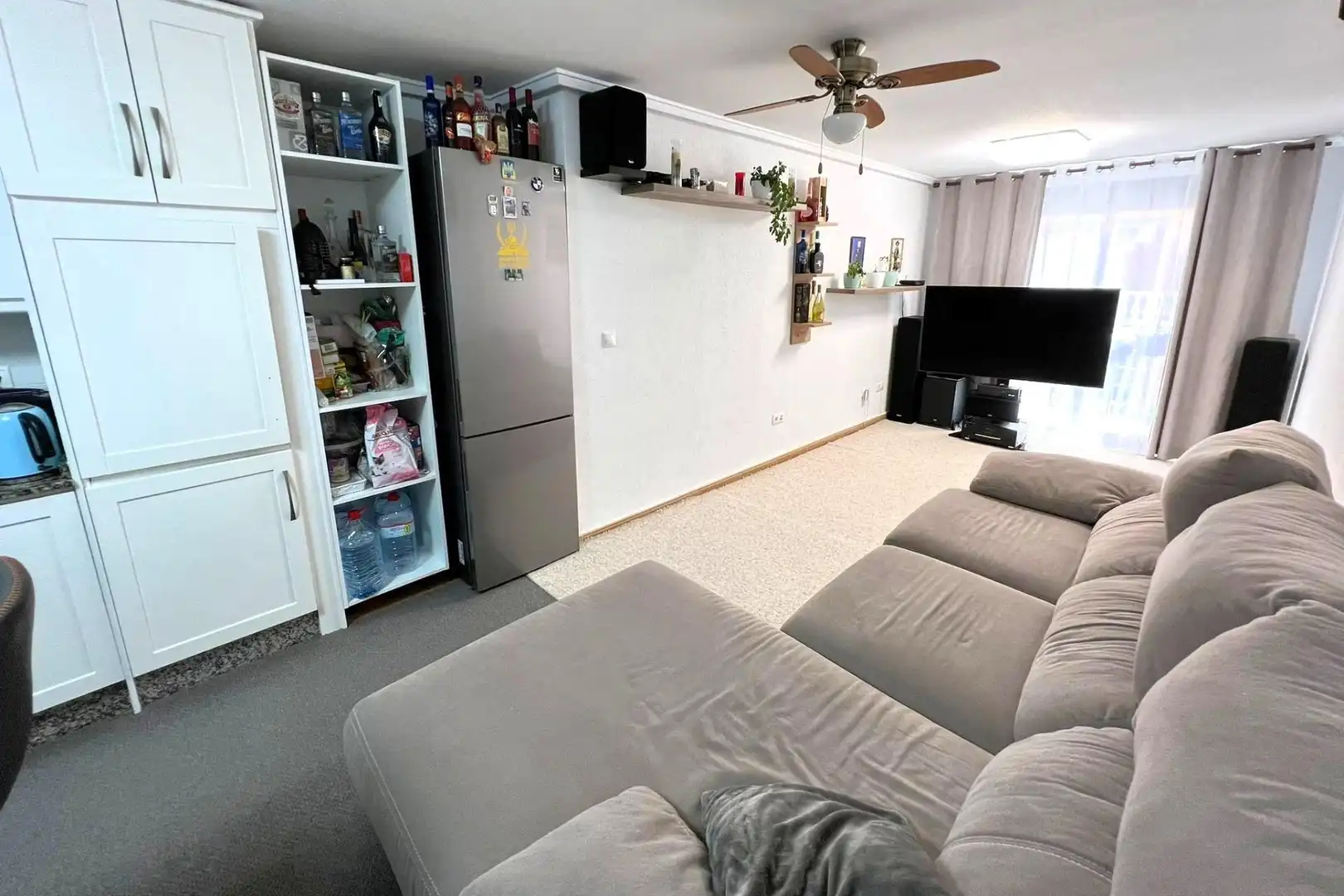 Sala d'estar de Apartament en venda en Torrevieja amb Aire condicionat, Calefacció i Terrassa