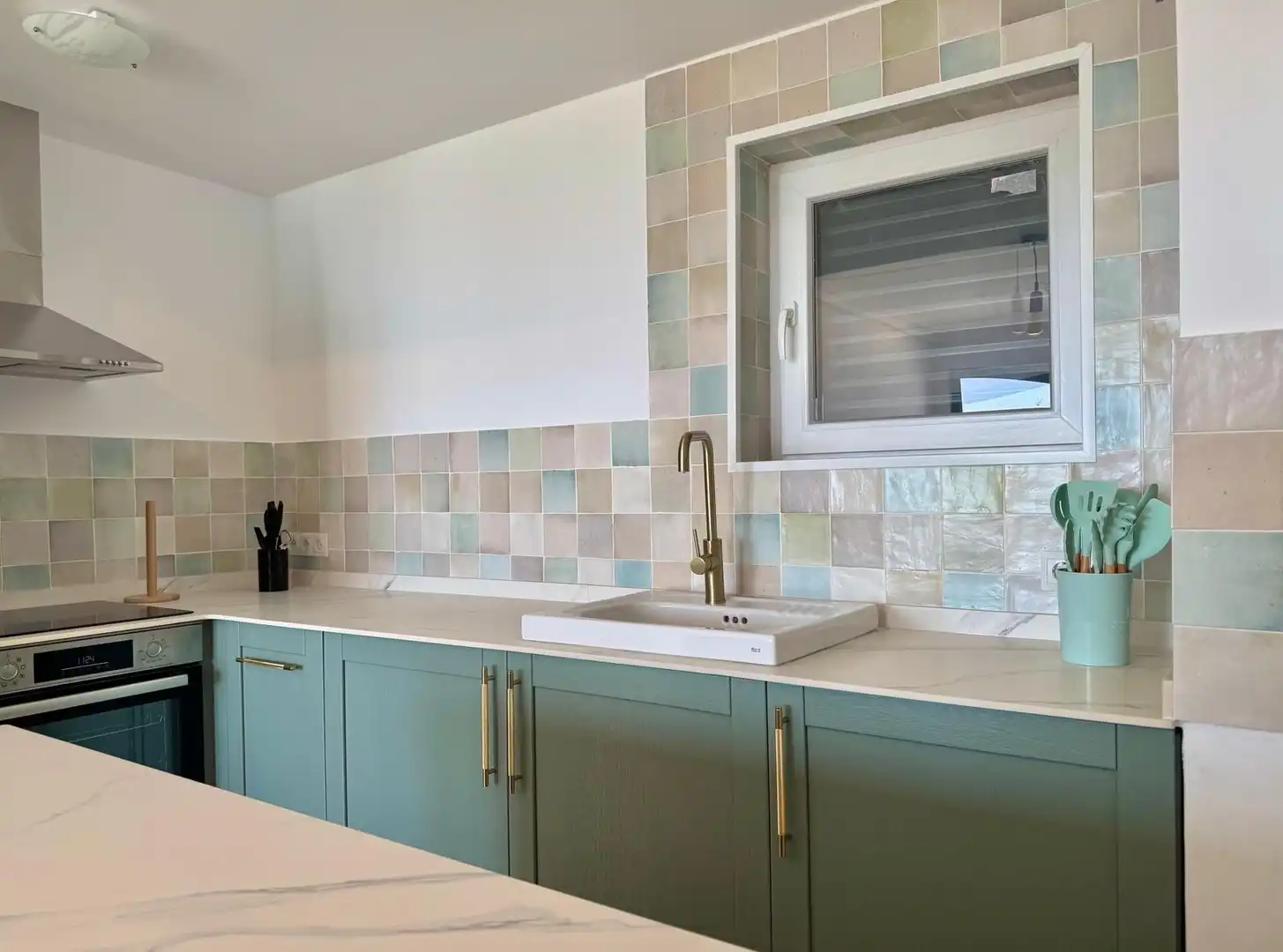 Kitchen of Apartments for sale in Benidorm  with Terrace, Storage room and Furnished