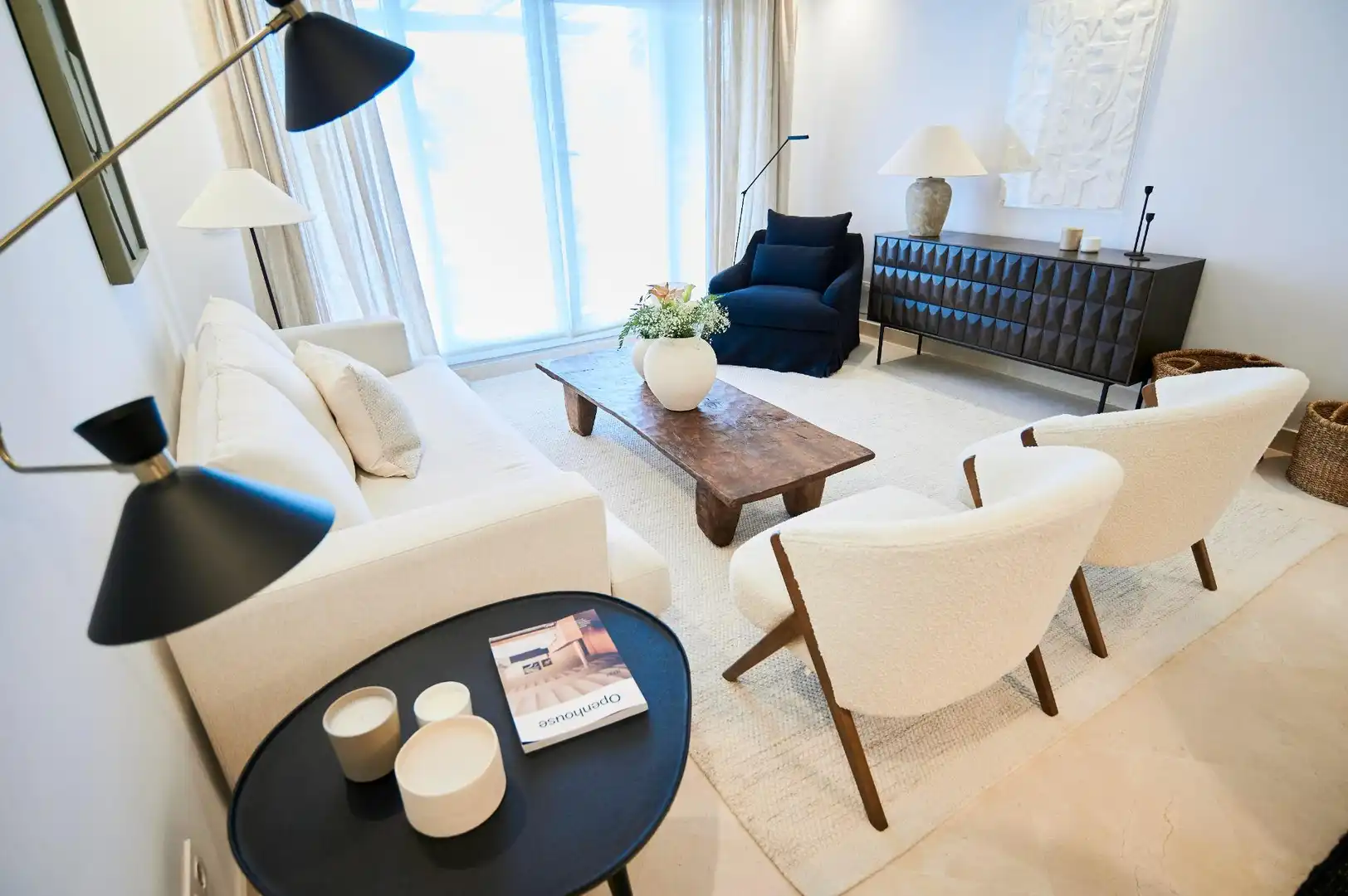 Sala de estar de Apartamento en venta en Marbella con Jardín privado, Terraza y Trastero