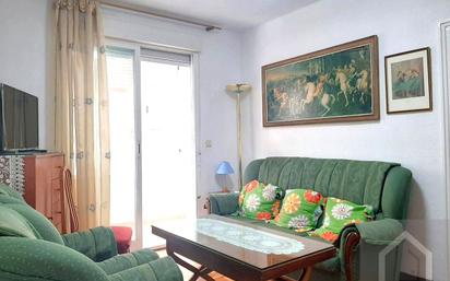 Sala d'estar de Pis en venda en  Madrid Capital amb Terrassa
