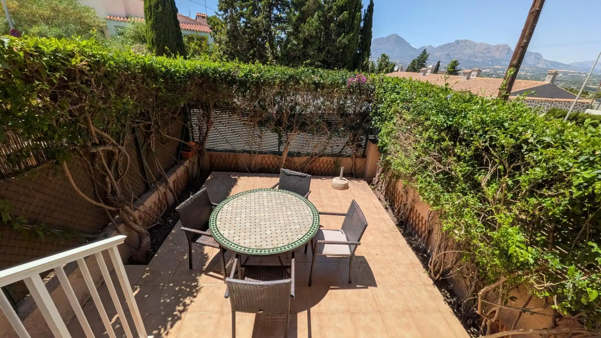 Terrassa de Casa o xalet en venda en L'Alfàs del Pi amb Aire condicionat, Terrassa i Piscina comunitària
