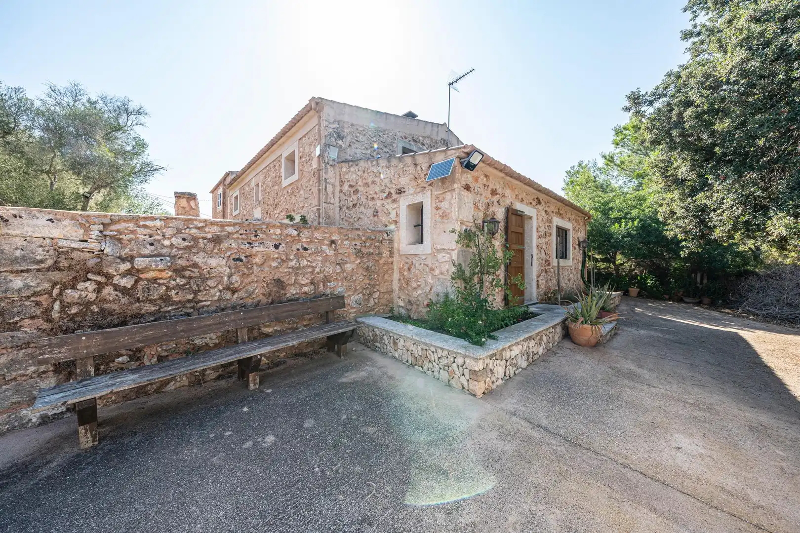 Vista exterior de Casa adosada en venta en Campos con Aire acondicionado, Calefacción y Jardín privado