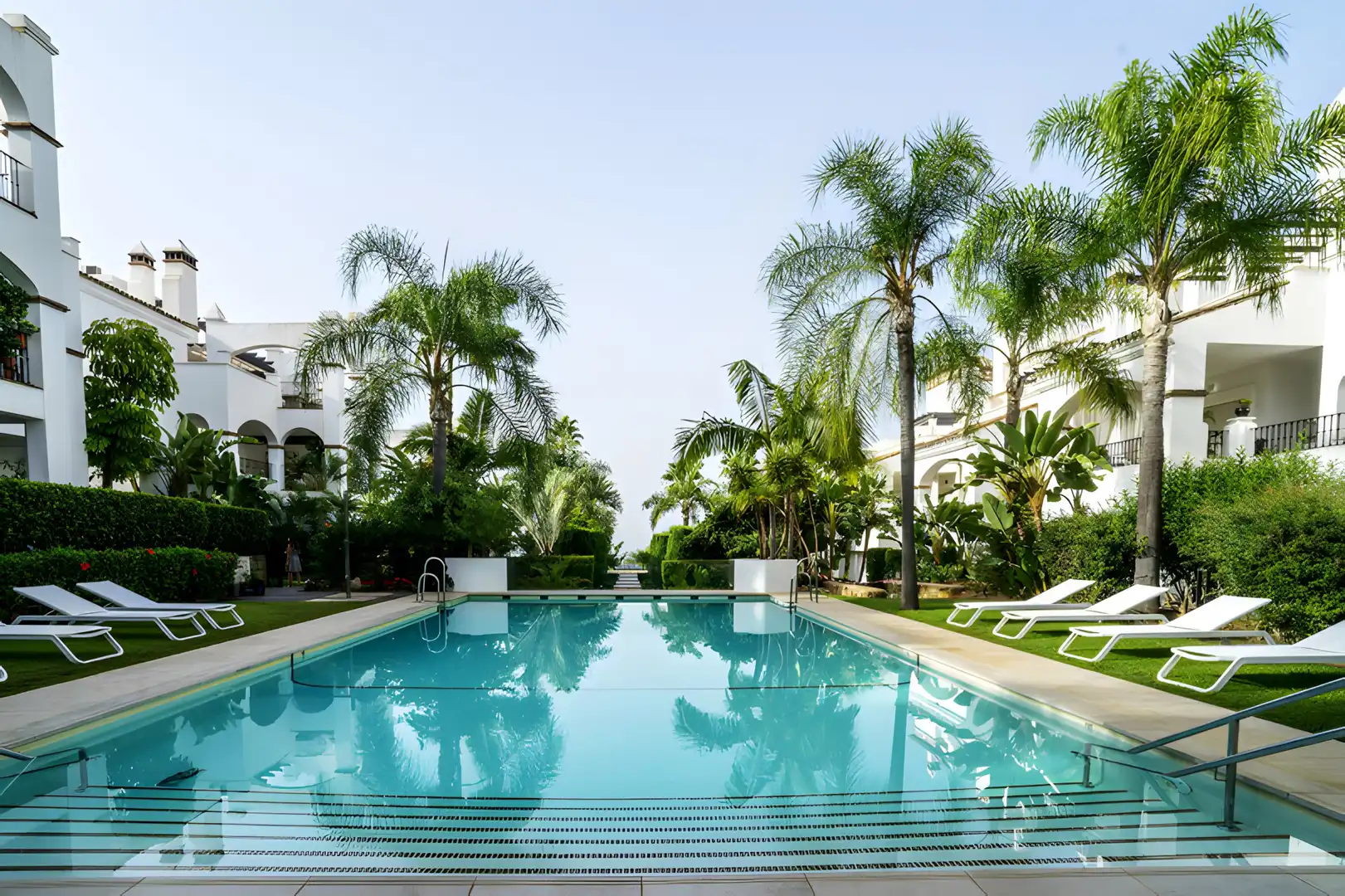 Piscina de Apartamento en venta en Marbella con Aire acondicionado, Terraza y Piscina