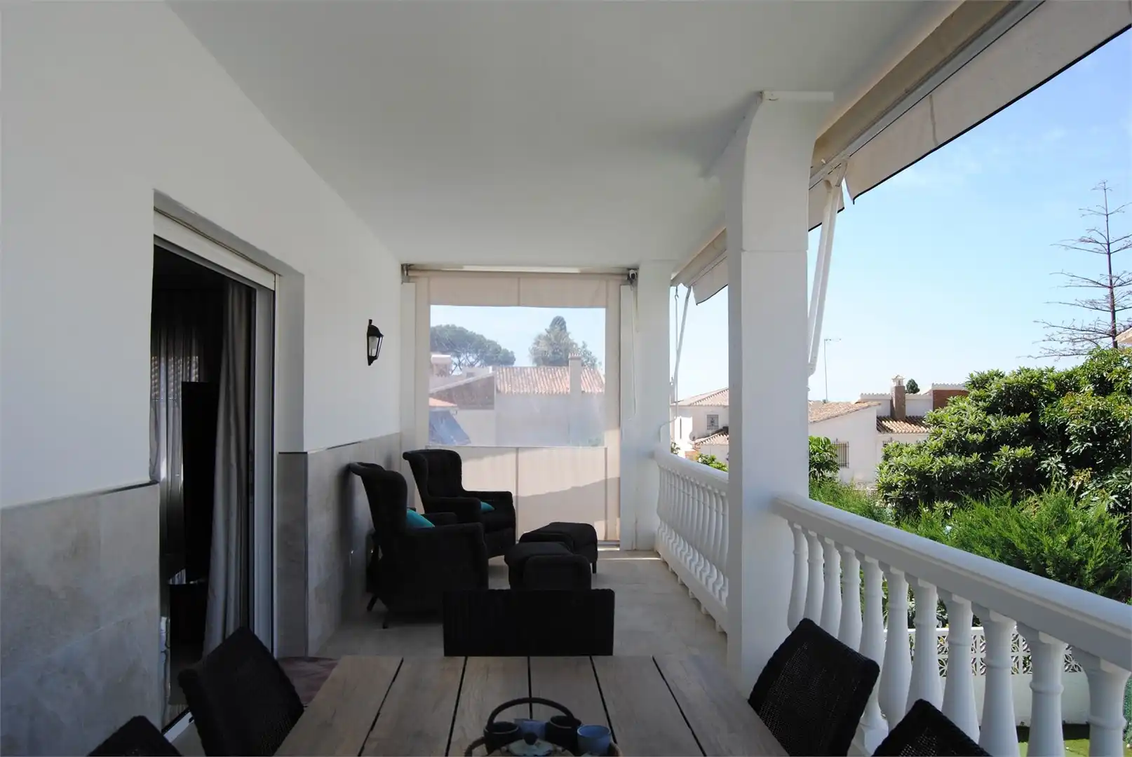 Terraza de Casa o chalet en venta en Vélez-Málaga con Aire acondicionado, Jardín privado y Terraza