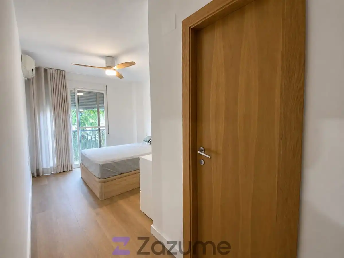 Bedroom of Flat for rent in Alcàsser  with Air Conditioner, Heating and Parquet flooring