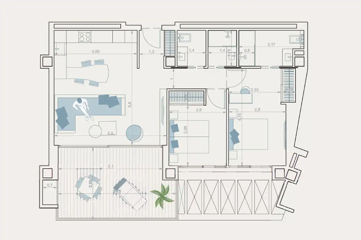 Apartamento con piscina en venta en Partida Torres Norte 9, imagen 29