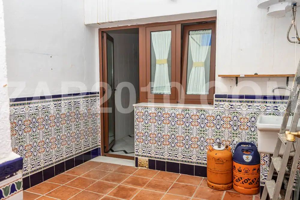 Terraza de Casa o chalet en venta en Mojácar con Aire acondicionado, Jardín privado y Parquet