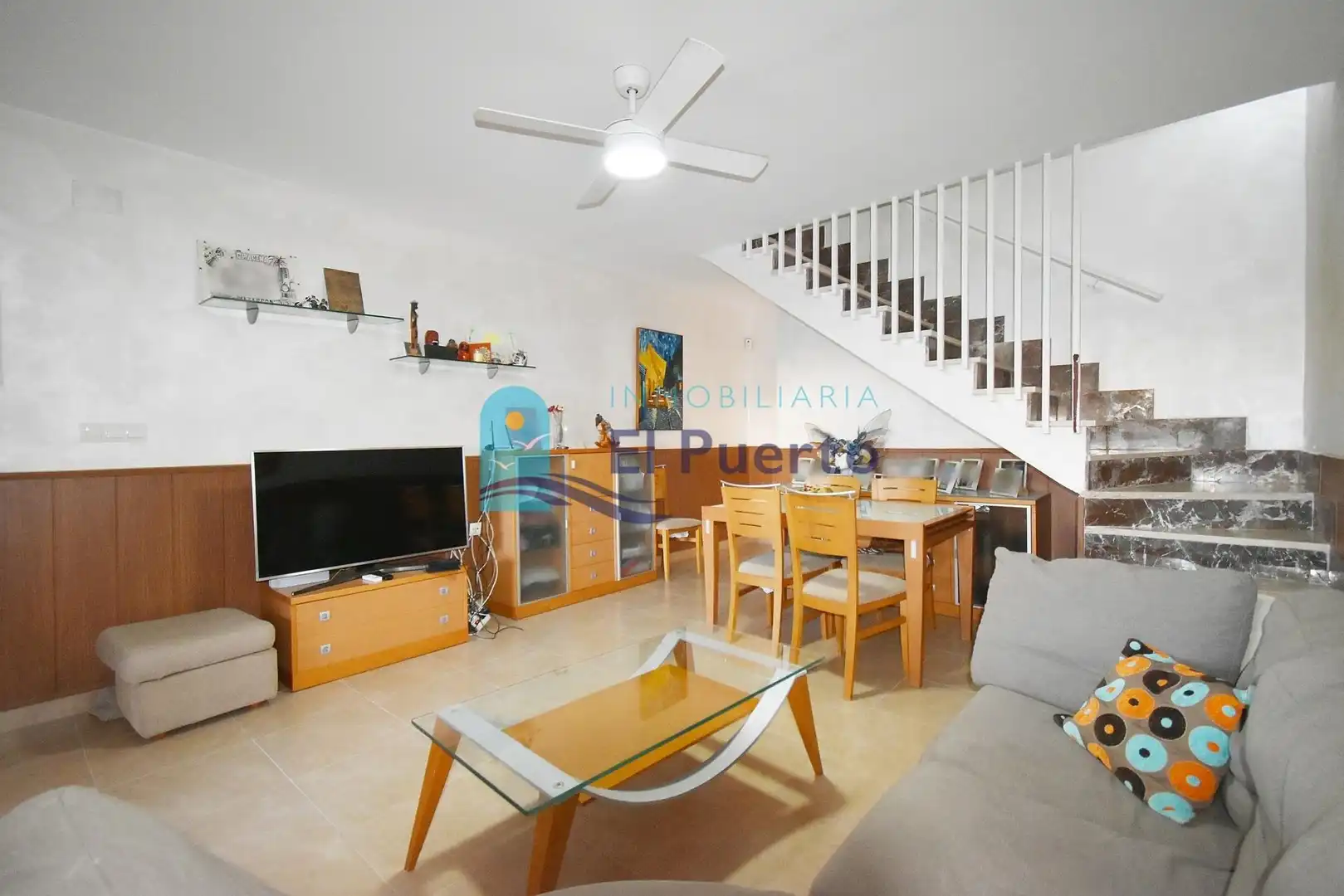Living room of Duplexes for sale in Mazarrón  with Air Conditioner, Heating and Private garden