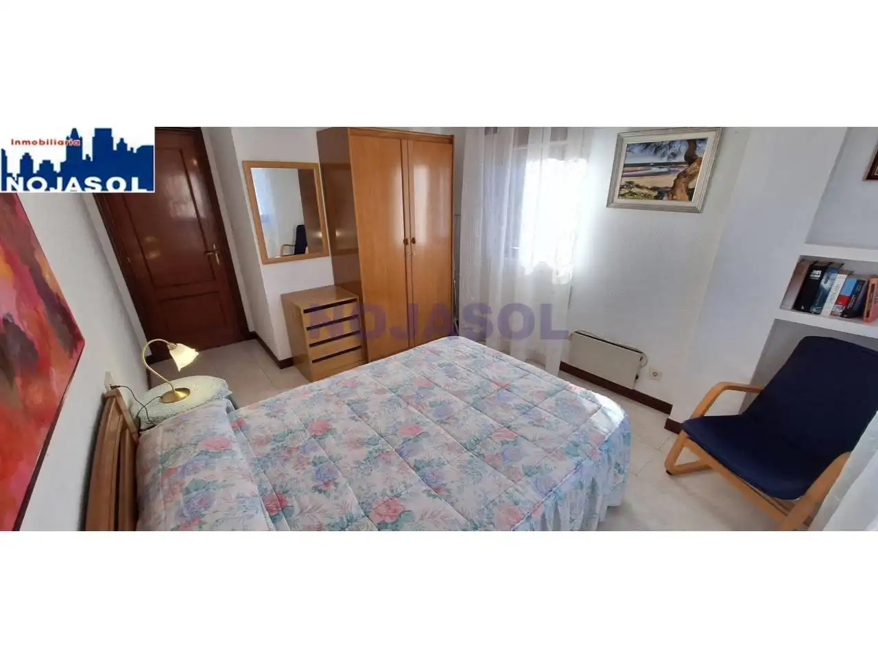 Dormitori de Dúplex de lloguer en Noja amb Calefacció, Terrassa i Moblat