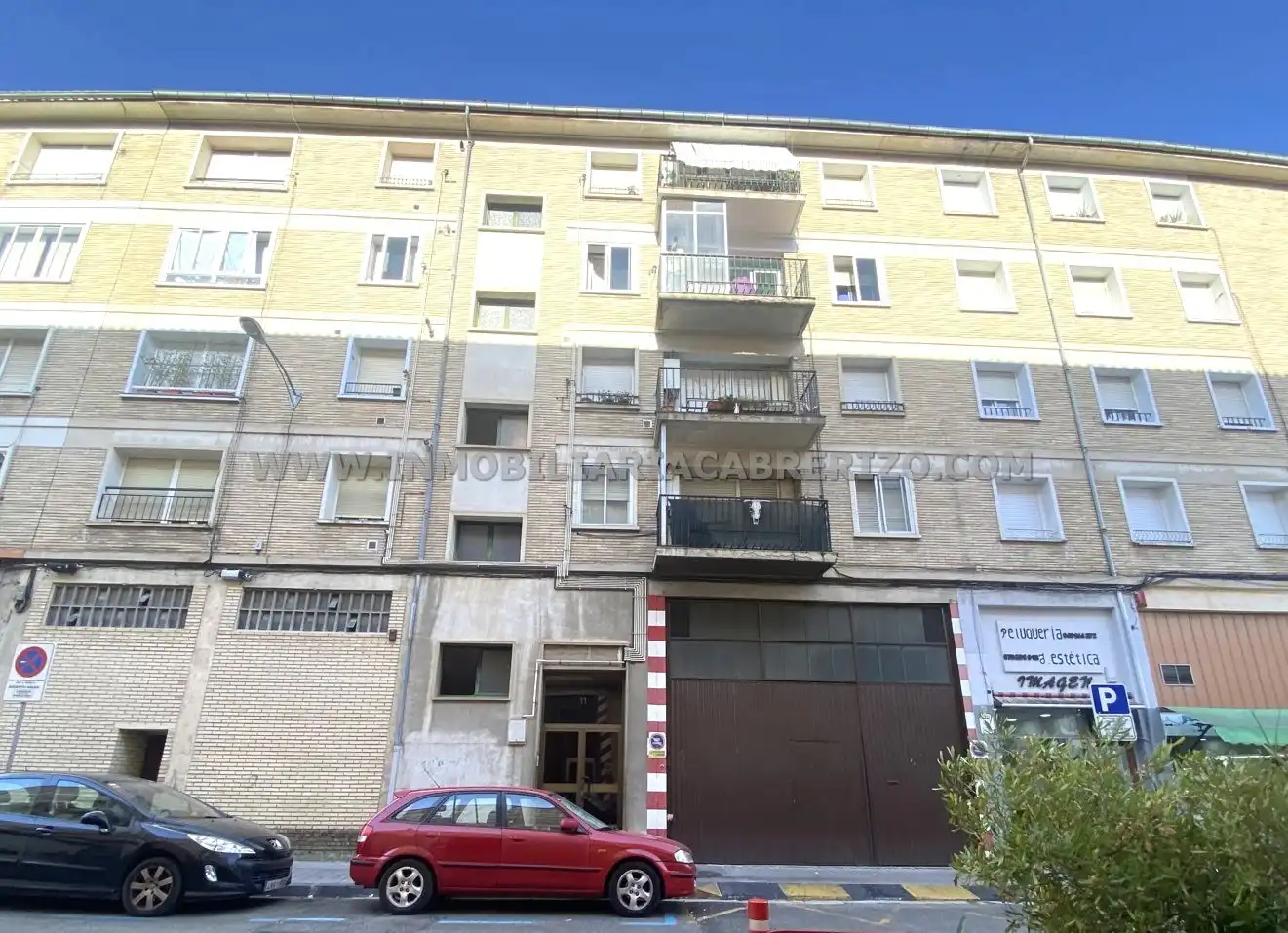 Vista exterior de Piso en venta en  Pamplona / Iruña con Calefacción, Parquet y Terraza