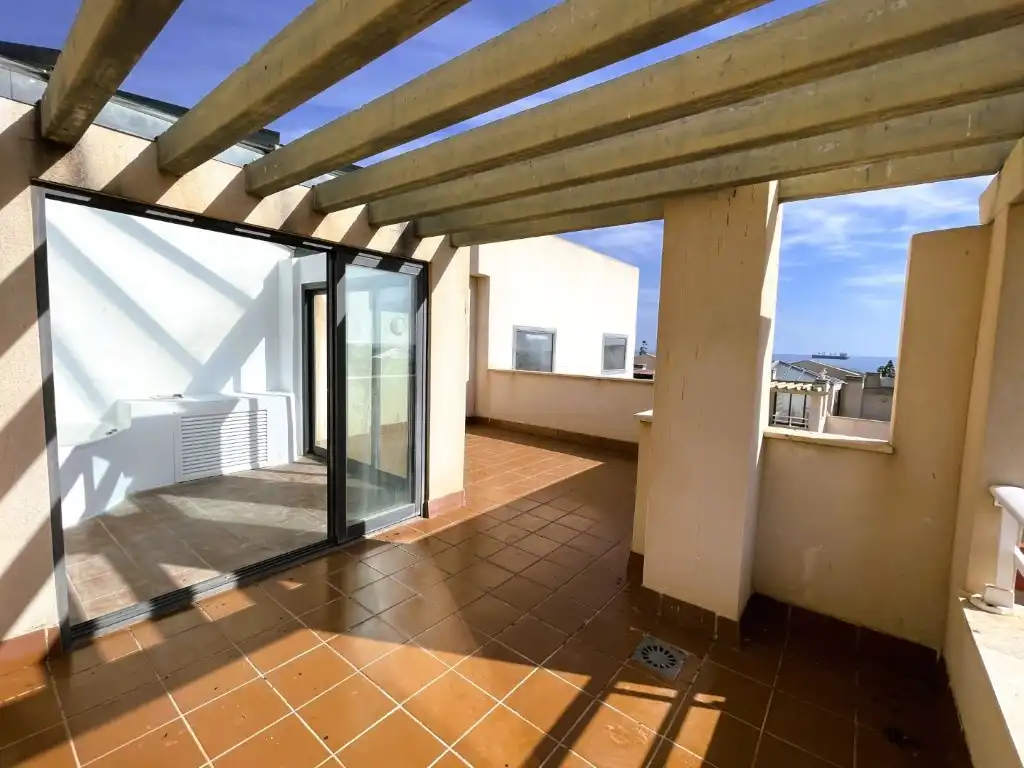 Terraza de Apartamento en venta en Vera con Piscina