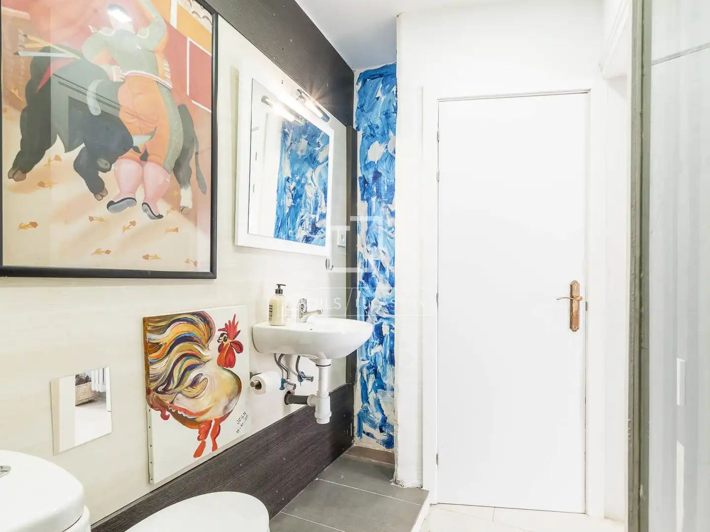 Bathroom of Flat for sale in Barcelona  with Air Conditioner, Heating and Terrace