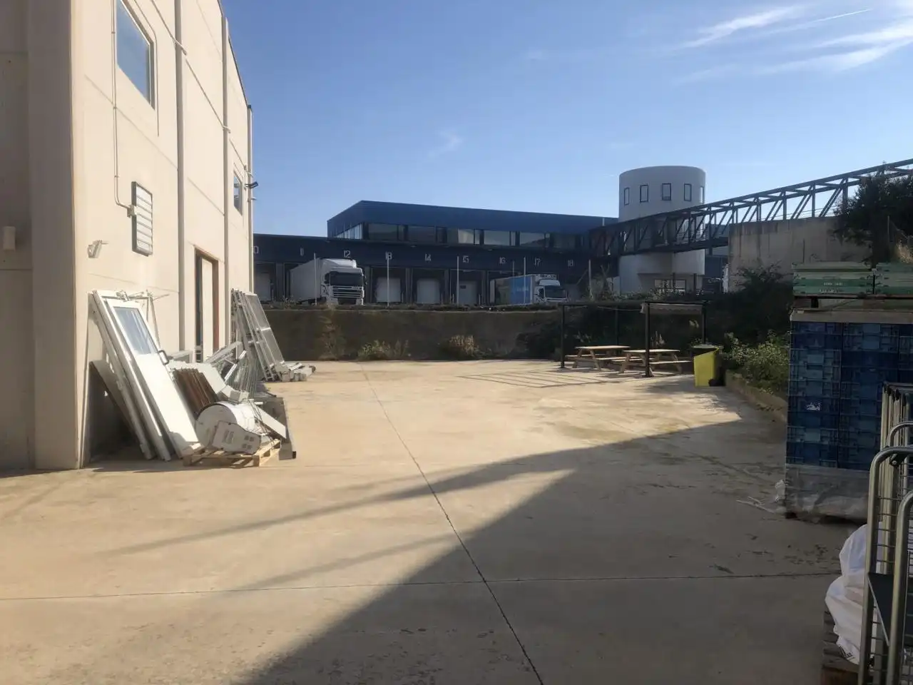 Exterior view of Industrial buildings for rent in Abrera  with Heating and Alarm