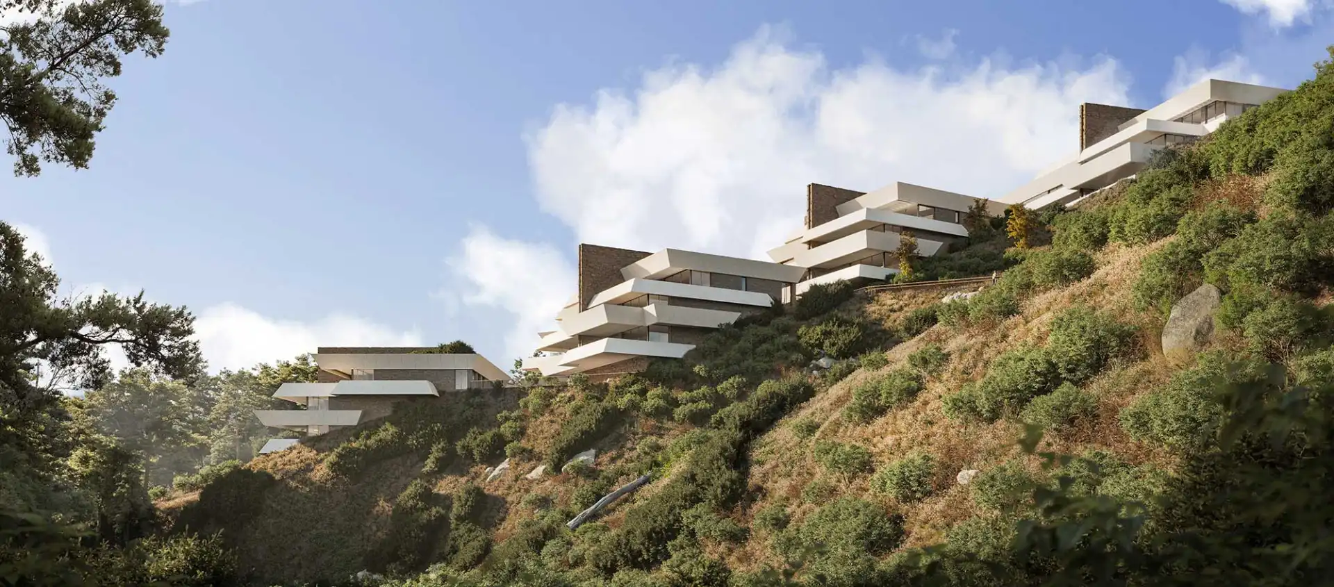 Vista exterior de Apartament en venda en Benalmádena amb Aire condicionat, Terrassa i Piscina
