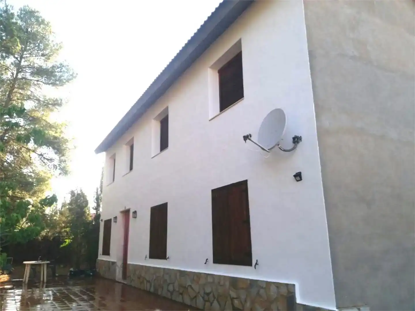 Exterior view of Flat for sale in Cañada  with Air Conditioner, Private garden and Storage room