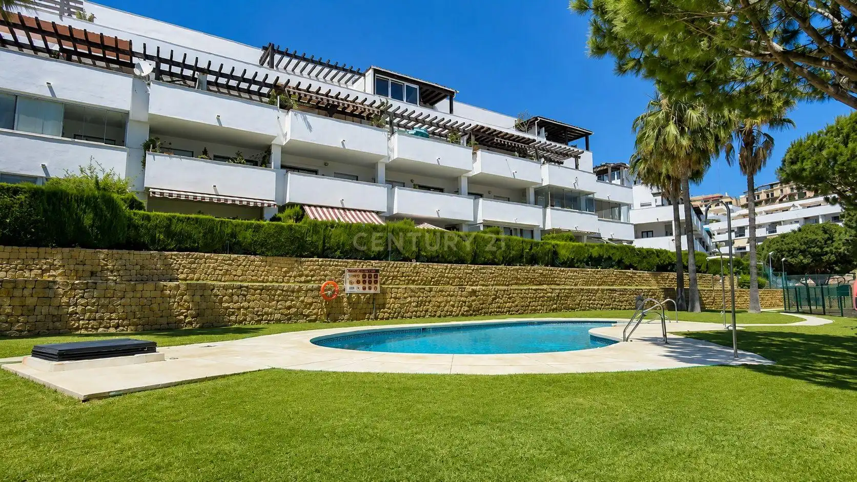 Jardín de Apartamento en venta en Mijas con Jardín privado, Trastero y Piscina comunitaria