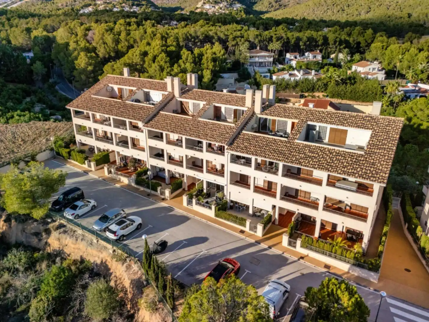 Exterior view of Flat for sale in Altea  with Swimming Pool