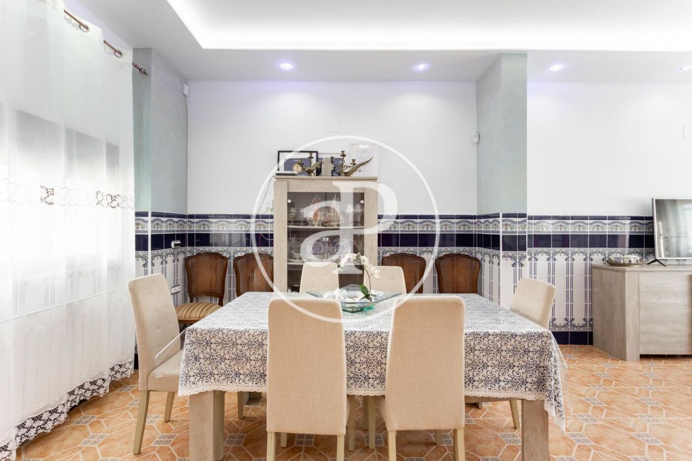 Menjador de Casa o xalet en venda en  Valencia Capital amb Calefacció, Terrassa i Traster