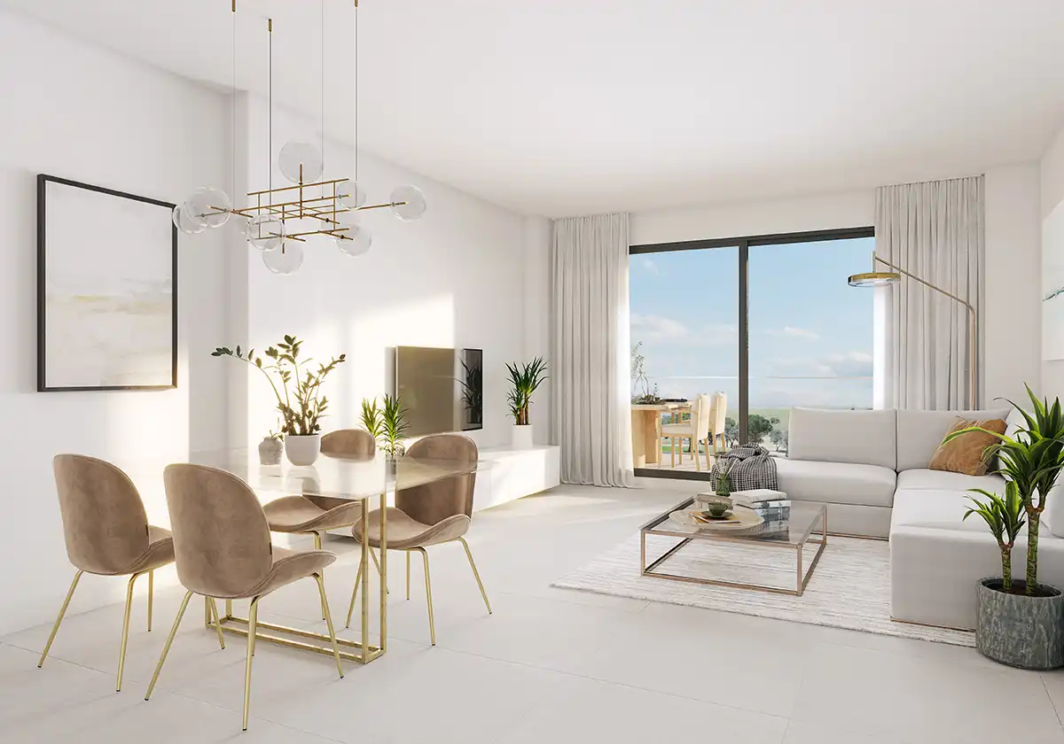 Ático de obra nueva con piscina en venta en Doña Julia Golf, imagen 10