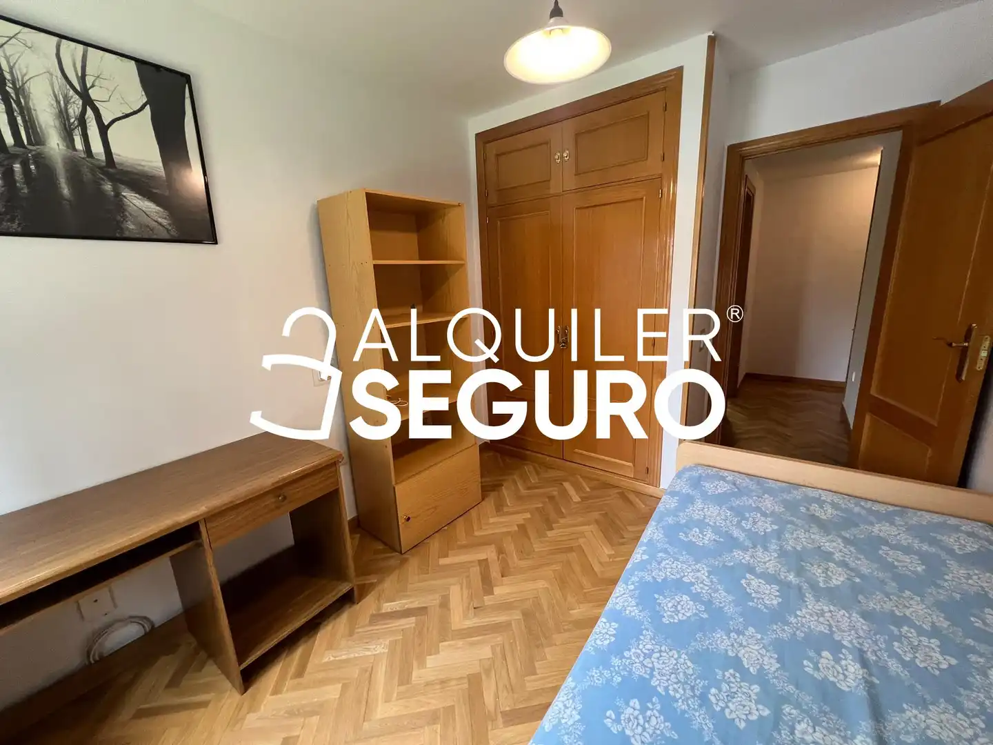 Bedroom of Flat for rent in Tres Cantos  with Air Conditioner, Heating and Swimming Pool