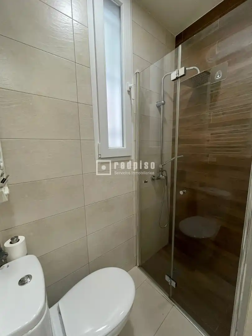 Bathroom of Flat for rent in Madrid  with Heating, Terrace and Furnished