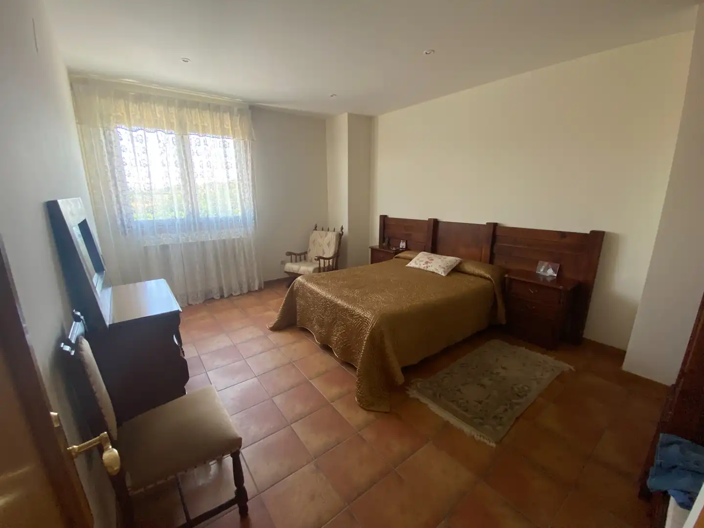 Schlafzimmer von Haus oder Chalet zum Verkauf in Vera de Moncayo mit Klimaanlage, Heizung und Privatgarten