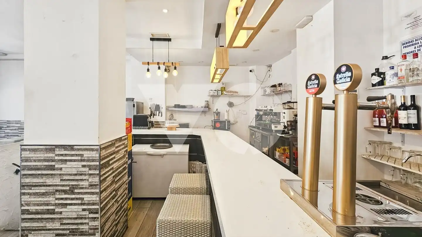 Cocina de Local en traspaso en Madrid con Aire acondicionado y Amueblado
