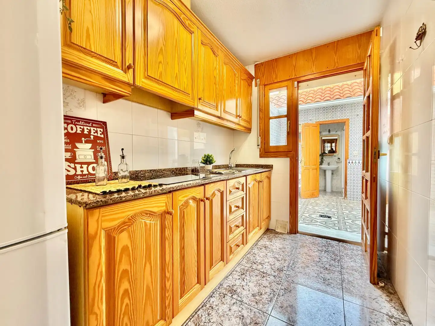Cocina de Dúplex en venta en San Javier con Aire acondicionado, Jardín privado y Trastero