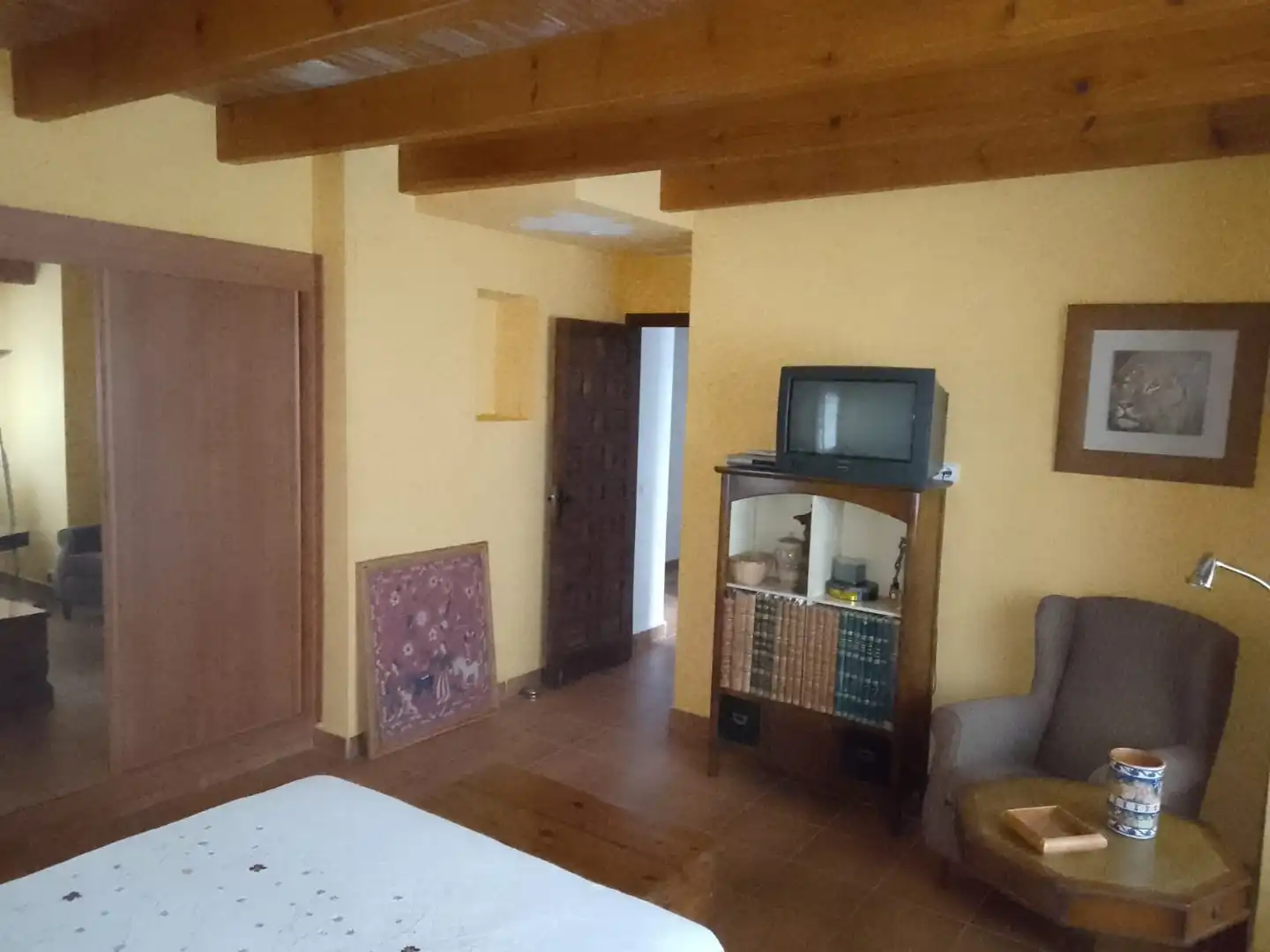 Dormitori de Casa o xalet en venda en Tibi amb Calefacció, Jardí privat i Terrassa