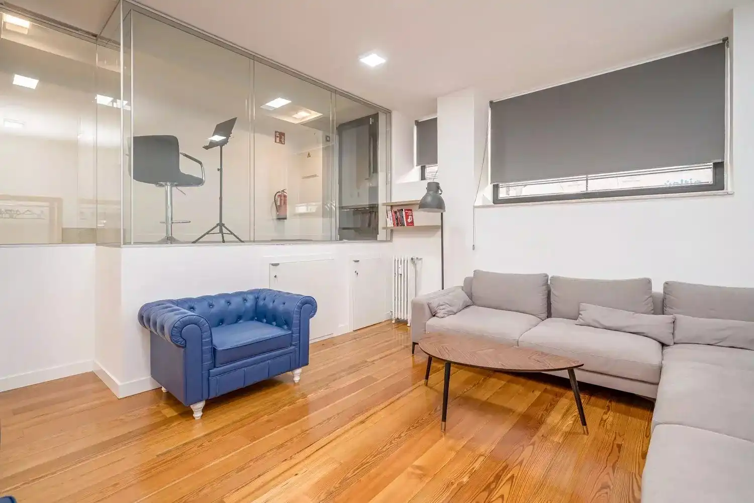 Wohnzimmer von Geschaftsraum zur Miete in Madrid mit Klimaanlage