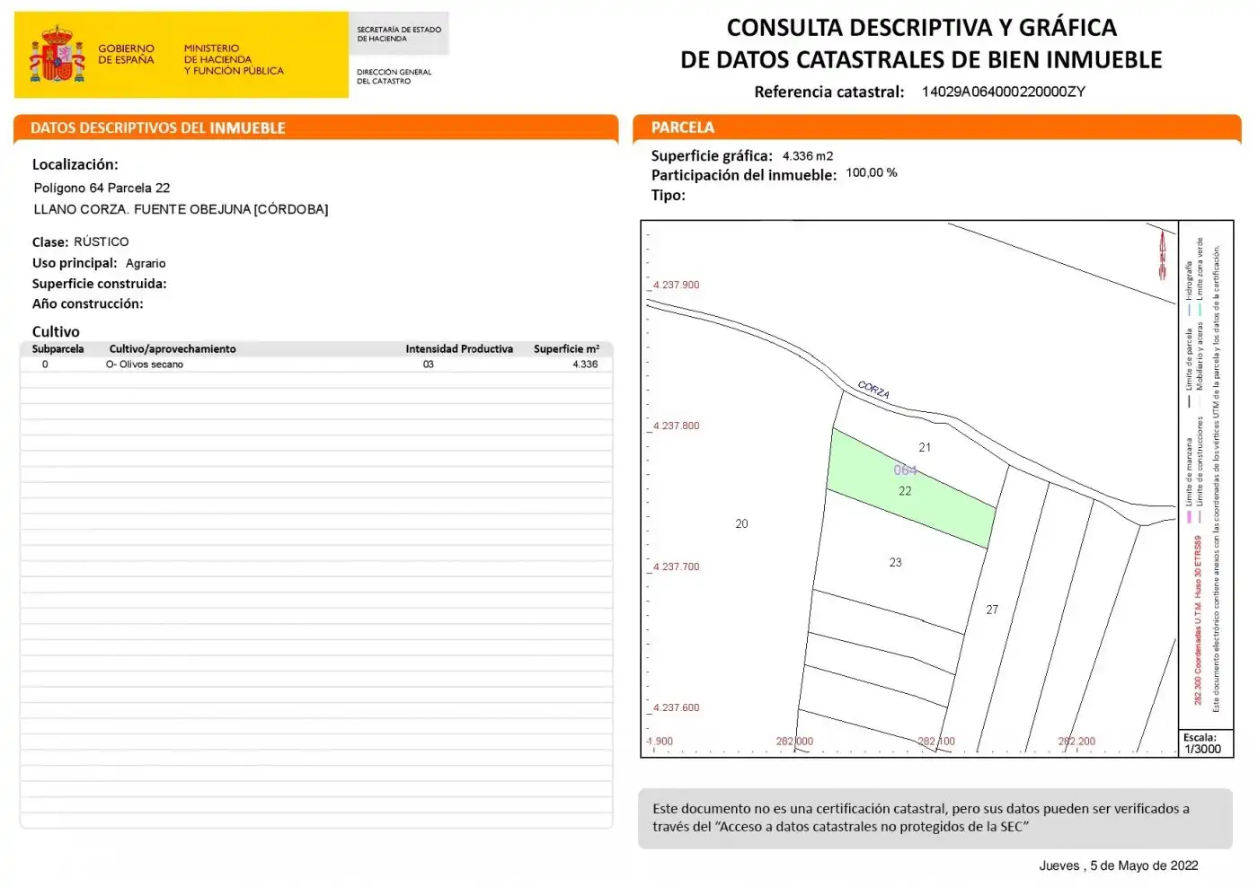 Terreny residencial en venda a Fuente Obejuna, imagen 4