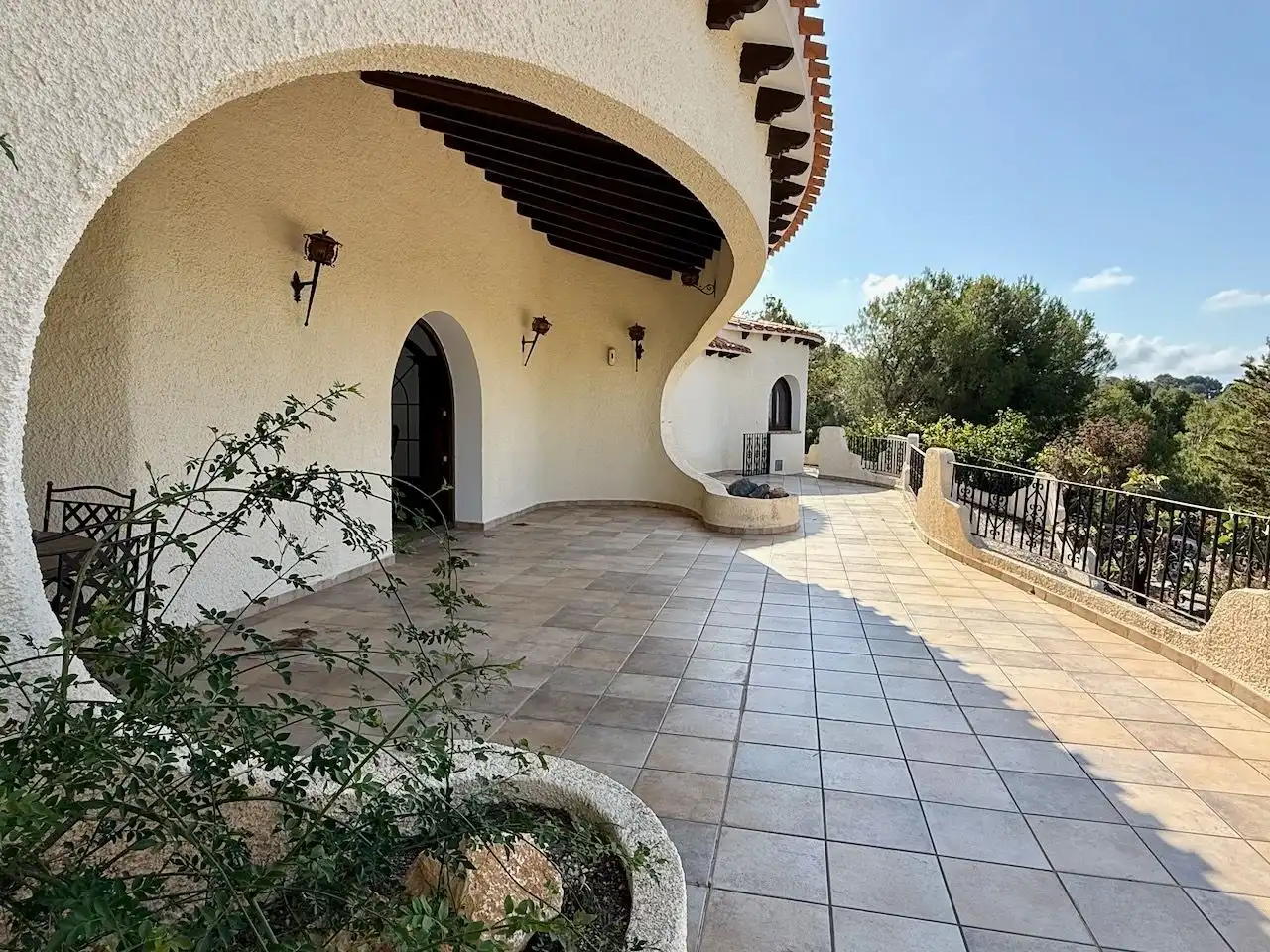 Terraza de Casa o chalet en venta en Altea con Aire acondicionado, Calefacción y Jardín privado