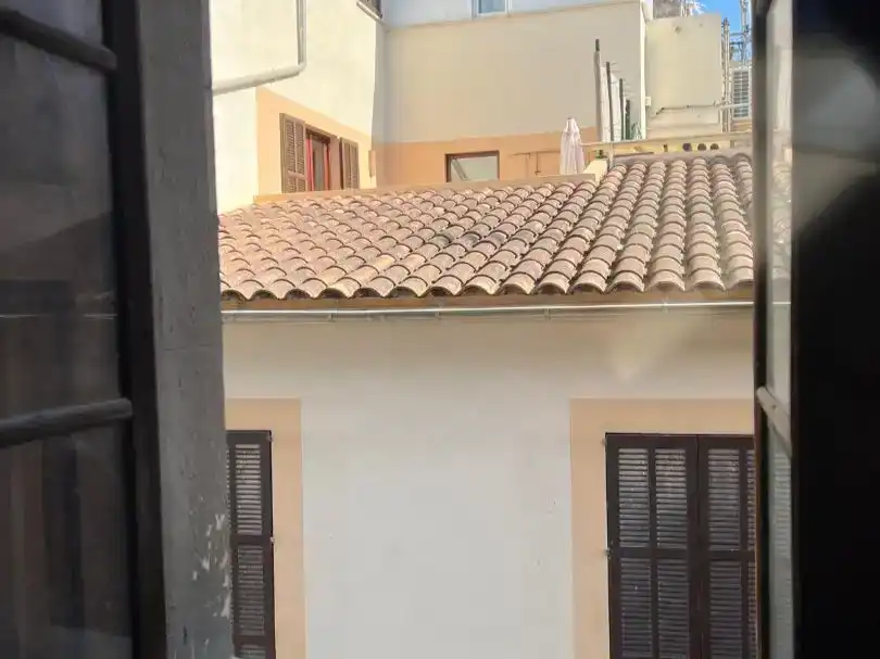 Vista exterior de Casa adosada en venta en  Palma de Mallorca con Balcón