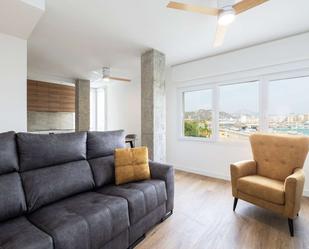 Sala d'estar de Apartament per a compartir en Málaga Capital amb Aire condicionat i Terrassa