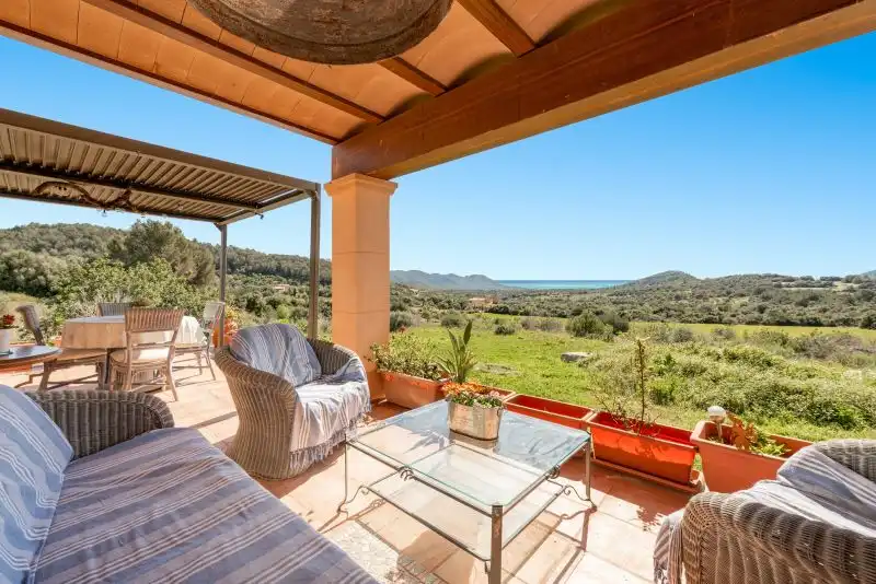 Terrassa de Finca rústica en venda en Son Servera amb Jardí privat, Terrassa i Moblat