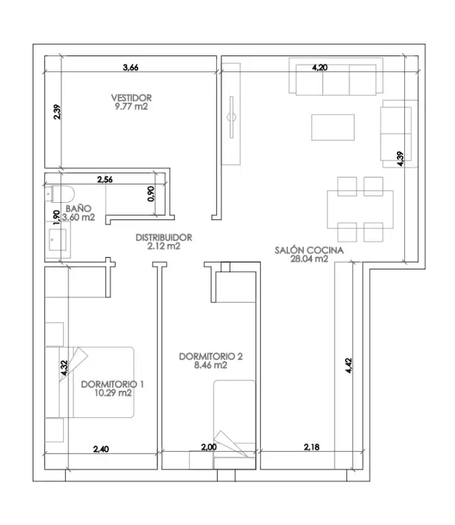 Piso en venta en Navalcarnero con Aire acondicionado, Calefacción y Trastero