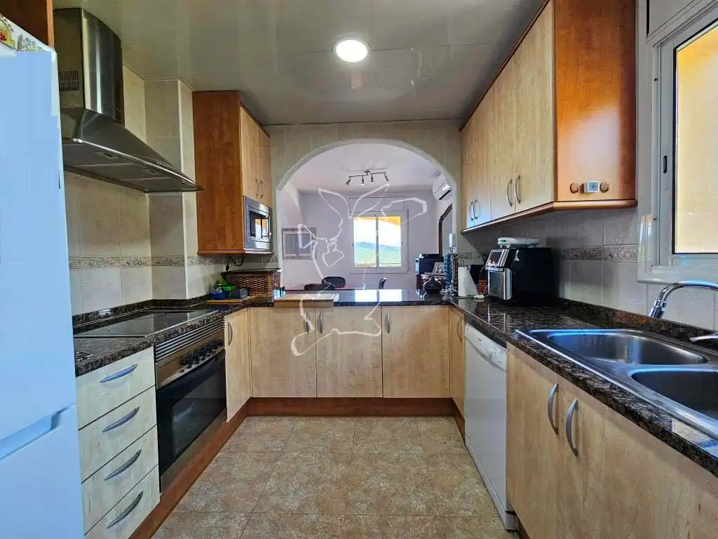 Cocina de Casa o chalet en venta en Vidreres con Jardín privado, Terraza y Piscina