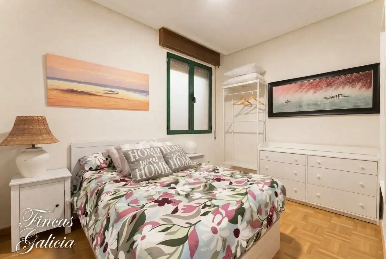 Bedroom of Flat for sale in Verín  with Furnished