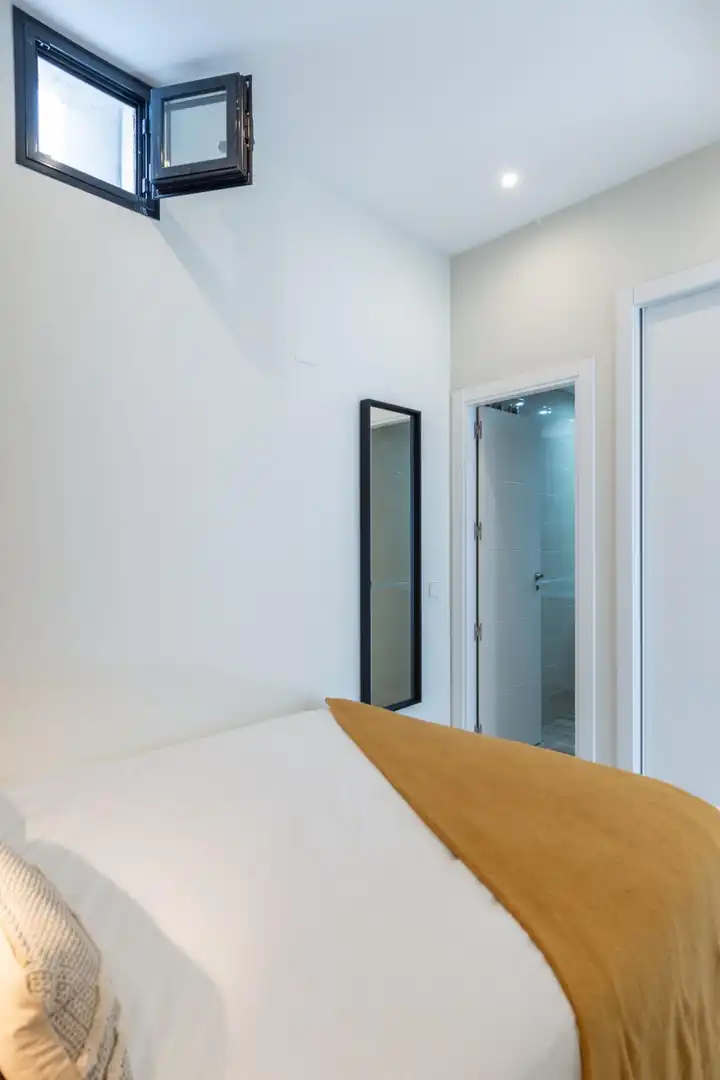 Bedroom of Study for rent in Madrid  with Air Conditioner, Heating and Furnished