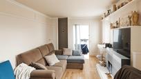 Living room of Flat for sale in Montgat  with Heating, Parquet flooring and Balcony