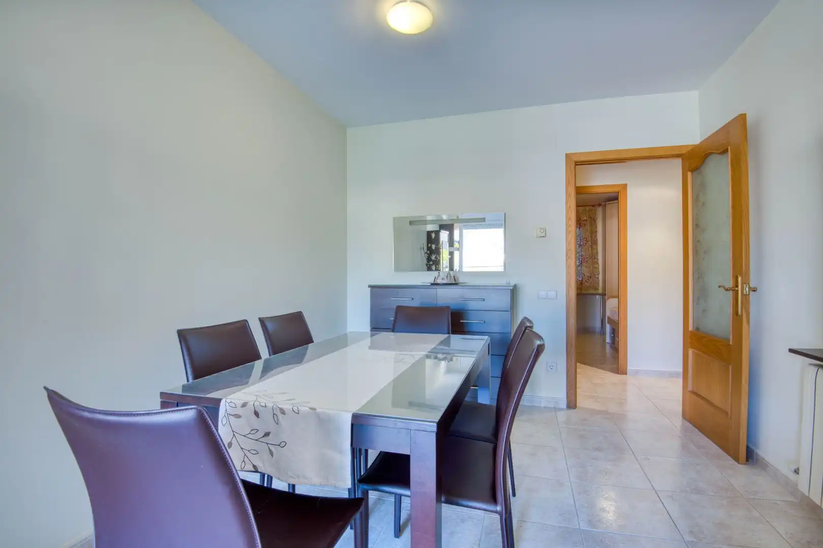 Comedor de Piso en venta en Santa Cristina d'Aro con Calefacción, Terraza y Trastero