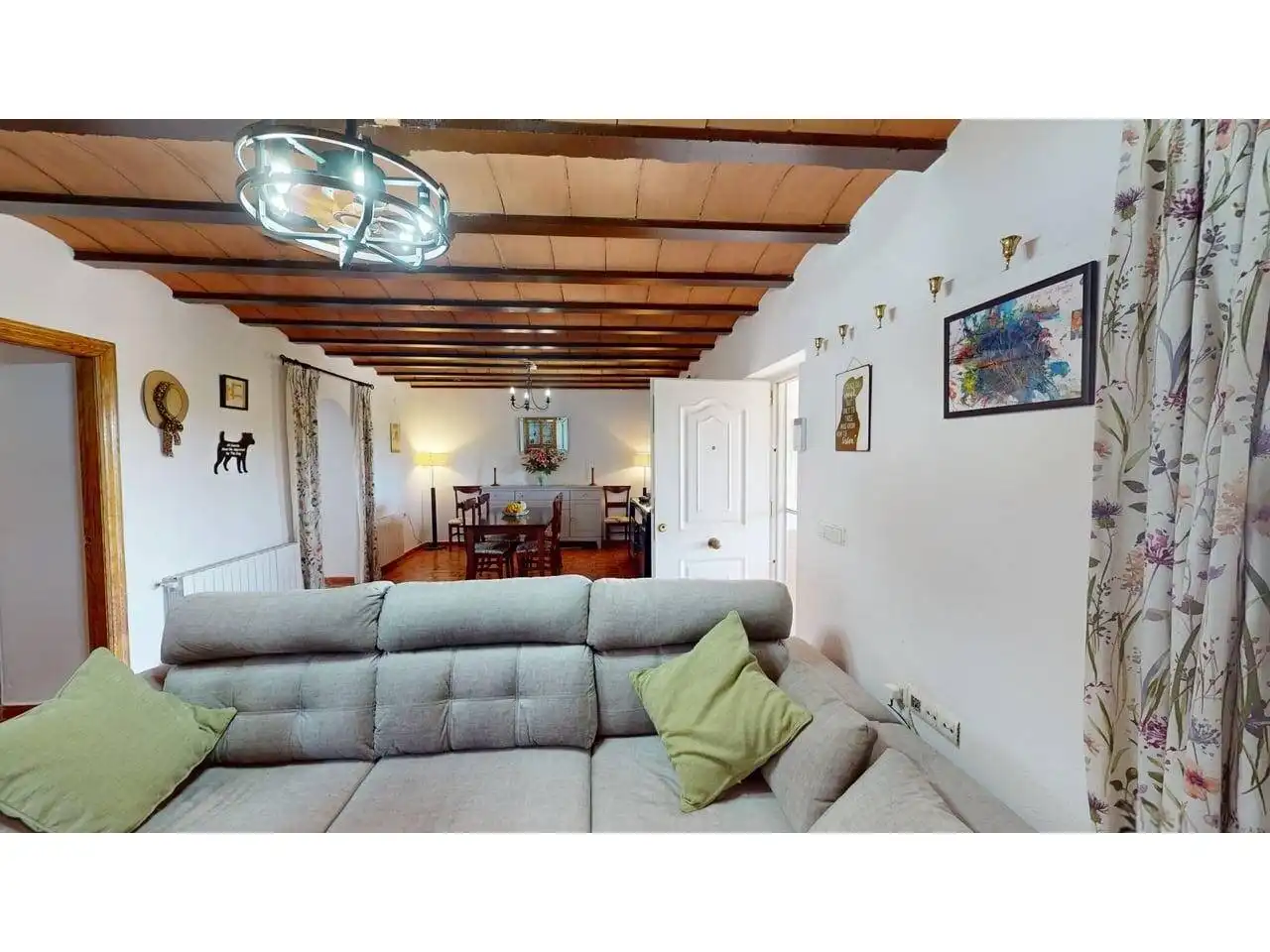 Sala de estar de Casa o chalet en venta en Caravaca de la Cruz con Aire acondicionado, Calefacción y Jardín privado
