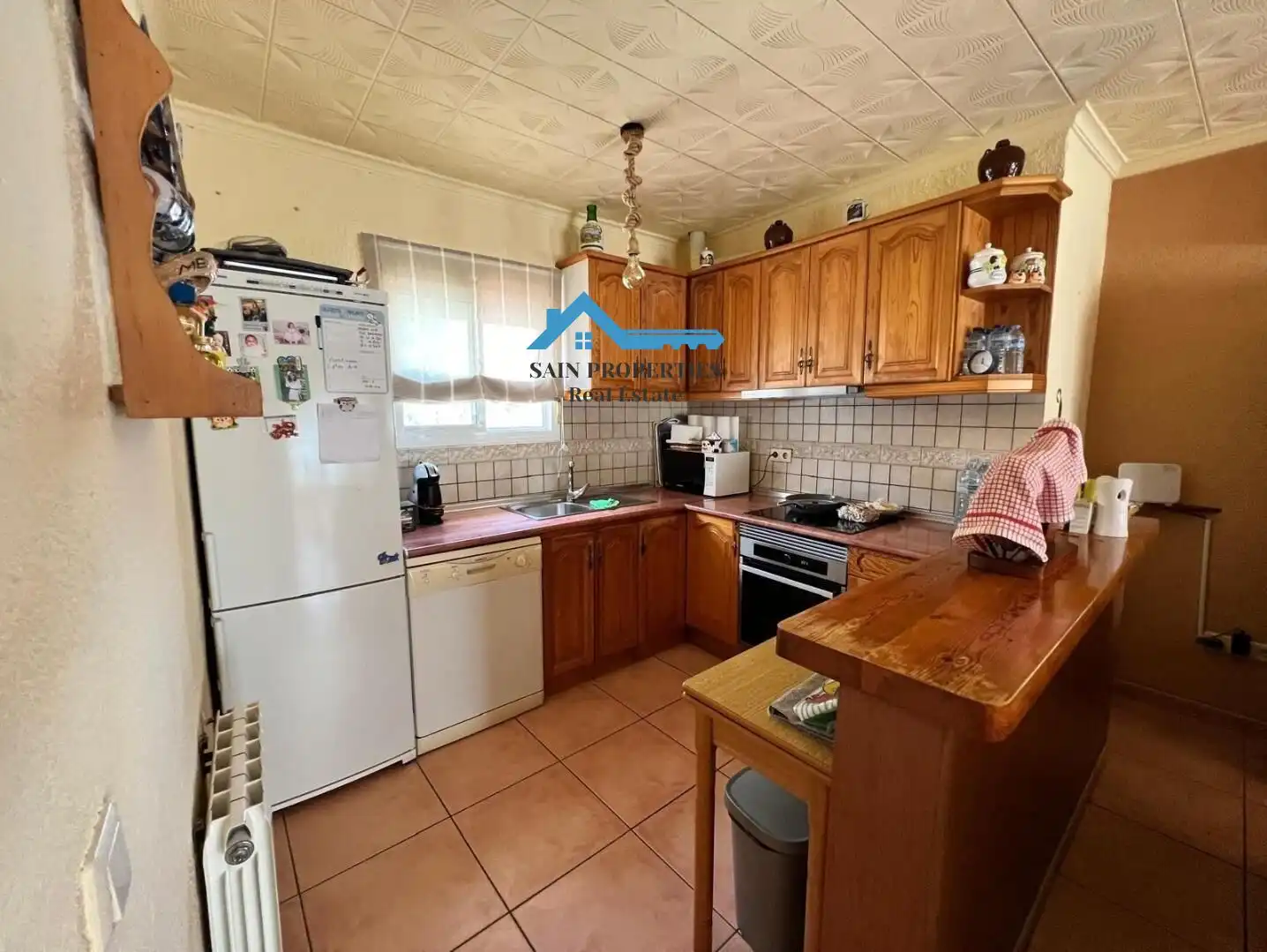 Cocina de Casa o chalet en venta en La Nucia con Aire acondicionado, Calefacción y Jardín privado