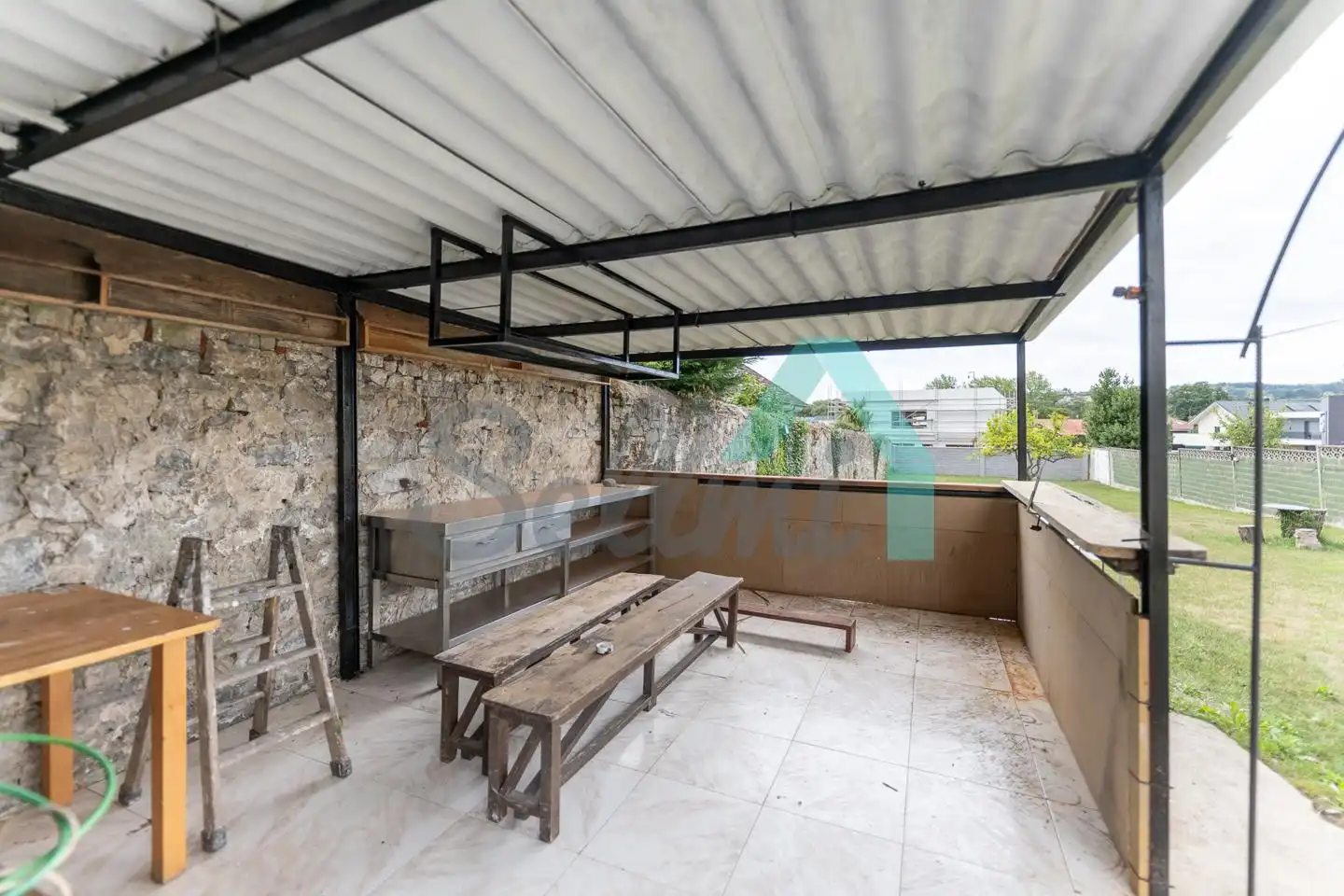 Terrace of Houses for rent in Gijón   with Heating, Private garden and Terrace