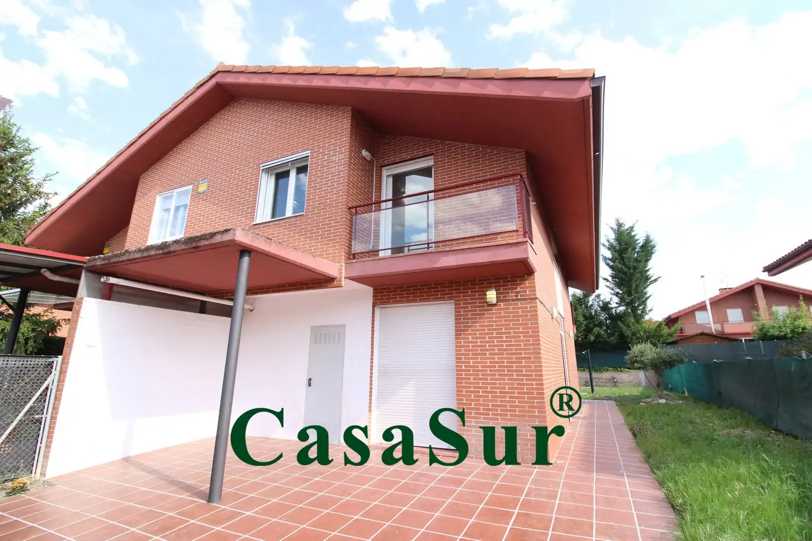 Vista exterior de Casa o chalet en venta en Renedo de Esgueva con Calefacción, Jardín privado y Terraza